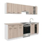 Leziter Praktik 240 konyhabútor (PR240FHST)