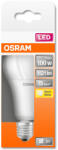 OSRAM Star LED fényforrás (izzó) körte forma matt búra, E27 foglalat, 14W, 1521lm, 2700K meleg fehér ( 4058075127029 ) (4058075127029)