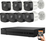 Hikvision HiLook 5 megapixeles 7 kamerás kamerarendszer 30 méter látótávolsággal