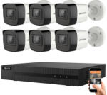 Hikvision HiLook 5 megapixeles 6 kamerás kamerarendszer 30 méter látótávolsággal