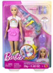 Mattel Barbie păpușă cu păr strălucitor în culorile curcubeului (JJP07) Papusa