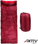 Camp Active Hálózsák 190x72 cm piros (871125250136) - aktivsport