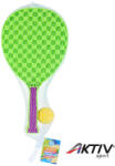 Eddy Toys Tenisz ütő gyerekeknek 2 ütő 1 labda zöld (871125232255)
