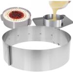 Przydasie. pl Formázó Gyűrű Tortához, Állítható 16-30 CM (#5285)