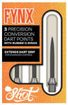Shot Darts cserélhető fémhegy Shot Fynx - fekete, 32mm