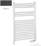 Radeco DORA AD5-400/P 1250x450 törölközőszárítós radiátor, MARS 4 (metál antracit) színben (Radeco_DORA_AD5_400_P_MARS4)