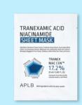 APLB Masca de tip șervețel pentru față cu acid tranexamic și niacinamidă Tranexamic Acid Niacinamide Sheet Mask - 25 ml / 1 buc Masca de fata