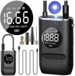 Stator Vezeték Nélküli Elektromos Pumpa Kerékpár Autós Kompresszor 4000mAh LCD (R108)