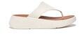 FitFlop Lábujjközös papucsok F-MODE LEATHER TOE-POST SANDALS Fehér 40
