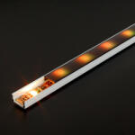 Phenom LED aluminium profil sín - 2000 x 17 x 8 mm - U profil - fehér Phenom 41010A2-WH (41010A2-WH) - globalsales