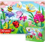 Quokka Oktató puzzle Rovarok 30 db-os gyerekeknek 3+ Quokka (4x30PetsAmazonka)