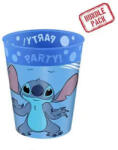  Disney Lilo és Stitch, A csillagkutya Angel micro prémium műanyag pohár szett 4 db-os 250 ml (PNN96923)