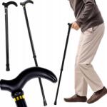  Könnyű Kerekesszékes Bot Állítható Idősek Számára Ortopédiai Erős Alumínium (LEKKA LASKA INWALIDZKA Regulowana)