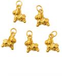  Charm Cal Argint 925 Aurit 13x7x2 mm - 1 Buc