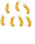  Charm Argint 925 Aurit 12x4x3 mm - 1 Buc