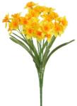  Buchet 7 fire narcise artificiale pentru aranjamente florale (8541)