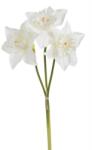  Buchet 3 fire narcise artificiale pentru aranjamente florale (8544)