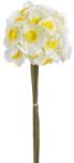  Buchet 6 fire narcise artificiale pentru aranjamente florale (8573)