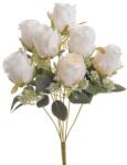  Buchet 7 fire trandafiri artificiali pentru aranjamente florale (8567)