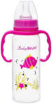 Baby Bruin fogantyús cumisüveg 240ml pink (55043204rozsaszin)