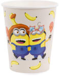  Minyonos papír poharak 250 ml, vegyes mintával, 6 darabos csomag (KPP108-EU2)