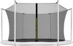 INLEA Belső védőháló 366 cm átmérőjű ULTIMATE JUMP trambulinhoz 6 rudas 165 cm magas - Fekete (IN07-0010) - kertaktiv