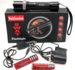 TMN SWAT POLICE LED xenon újratölthető rendőrségi zseblámpa + akár 2 elem (npb)