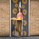 TMN Mágneses ajtóháló 210 cm napraforgóval (11398A)