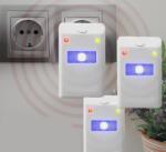 InnovaGoods 3 db professzionális rágcsáló-rovar-pókriasztó éjszakai fénnyel (V0100510-3)