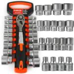 TMN Gola készlet 1/2" 19 db 8-32mm (M58205)