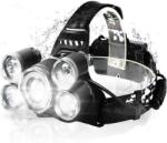 TMN Újratölthető fejlámpa zoommal és 5 chippel (novacel5)