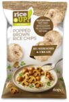  Rice Up Rice Up Barna rizs chips gombás-tejszínes - 60g