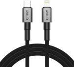 Tech-Protect Cablu pentru incarcare si transfer de date TECH-PROTECT UltraBoost DNA, USB-C/Lightning, PD 27W, 3A, 2m, Gri (5906302380886)