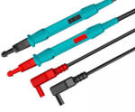TOTAL Cabluri multimetr TOTAL CAT III 1000V, 1 m, sonde 150 mm, mufe banana (TMT31001)