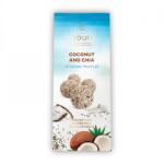 Nouri Trufe vegane cu nuca de cocos si chia 10 bucati, 100g, Nouri