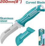 TOTAL Cutit pentru dezizolat cabluri TOTAL 200 mm, lama curbata inox (THT51882)