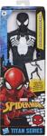 Hasbro Figurina Spider-Man cu costum negru, Titan Series Hasbro, 30, 5 cm (G2716_G2860) Figurina