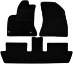 J&J Automotive Covorase auto dedicate din velur pentru Citroen C4 Picaso 2006-2013 (3 buc. )
