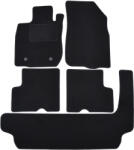 J&J Automotive Covorase auto dedicate din velur pentru Dacia Logan MCV 2006-2012 (7 locuri) (5 buc. )