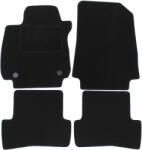J&J Automotive Covorase auto dedicate din velur pentru Renault Clio IV 2012-2019 (4 buc. )