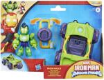 Hasbro Set vehicul si figurina Marvel Iron Hulk pentru copii 3+ ani (G1257_G1472) Figurina