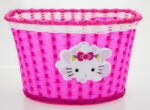 DSX Cos biciclete copii HL-BS02-Kitty pentru roti 16 , material plastic, culoare roz (A647)
