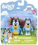 As Set figurine Bluey si Bandit cu skateboard, pentru copii 3+ (BLU13042) Figurina