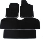 J&J Automotive Covorase auto dedicate din velur pentru Volkswagen Sharan 1994-2010 7m (7 locuri) (6 buc. )