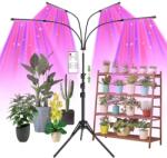 Gardlov Lampă UV pentru creșterea plantelor de interior Gardlov, 4 brațe reglabile, lumină LED, 3 moduri de iluminare, 9 trepte de intensitate (19388)