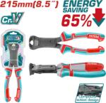 TOTAL Cleste taietor TOTAL 215 mm (8, 5 inch) Cr-V cu actiune compusa (THTC560806) Cleste