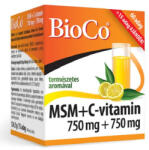 BioCo MSM+C-vitamin 750 mg + 750 mg italpor 75 adag