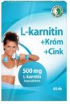 Dr. Chen L-karnitin 500mg+Króm+Cink kapszula 60db