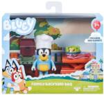 As Set de joaca Bluey La gratar cu Bandit si accesorii, 8 piese (BLU13030) Figurina