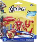 Hasbro Figurina Iron Man Avengers Epic Hero Battle Gear 10 cm cu accesorii (F9327_F9342) Figurina